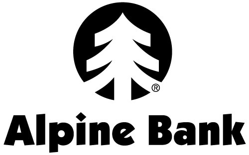 black stacked logo